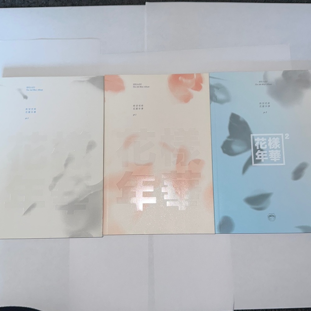 THE MOST BEAUTIFUL MOMENT IN LIFE P. 1white and pink version &PART 2blue version
